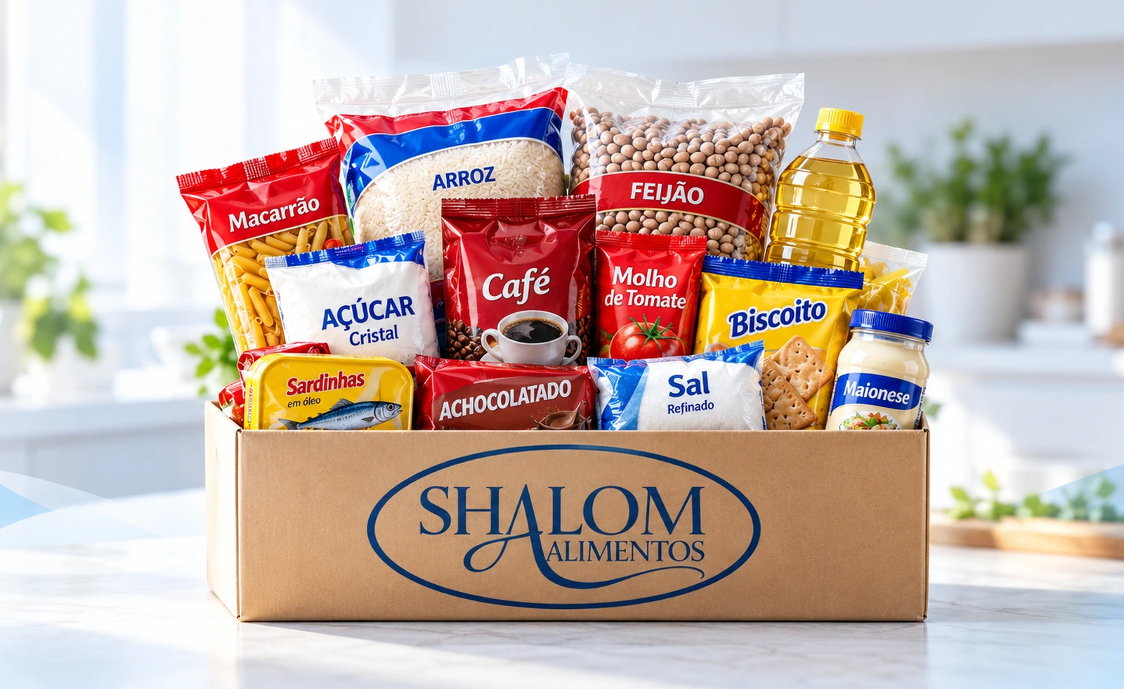 Cesta básica Shalom Alimentos